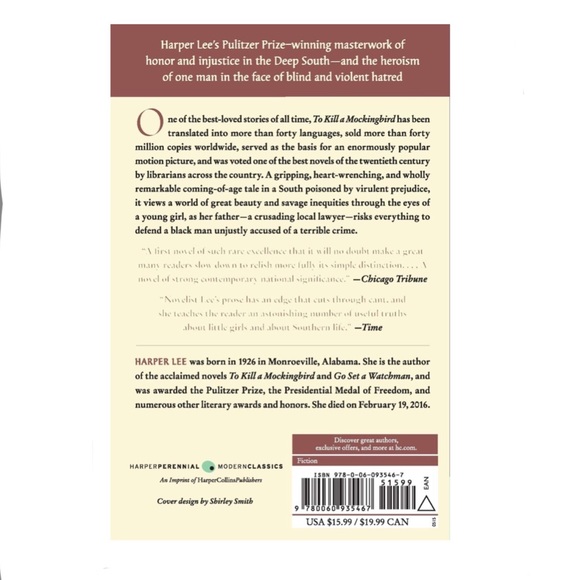 New Copy of “To Kill a Mockingbird” - Picture 2 of 2